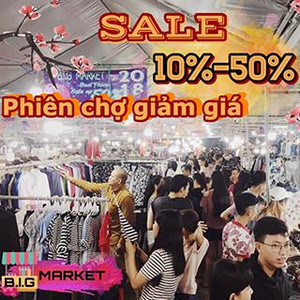 (CT) Shopping mỏi tay tại "PHIÊN CHỢ BIG MARKET TÁI XUẤT LỢI HẠI" dịp cuối tuần
