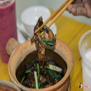 (CT) Ăn là ghiền Cháo Ếch Singapore và Sinh tố trái cây tươi ngõ Đề Thám
