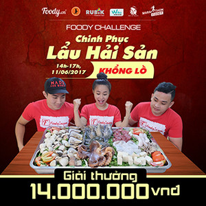 Đại chiến LẨU HẢI SẢN KHỔNG LỒ - Rinh ngay 14 triệu đồng liền tay