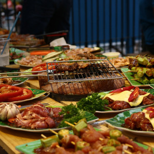 Thả ga với tiệc nướng ngoài trời ở Panda BBQ (Rubik Zoo)