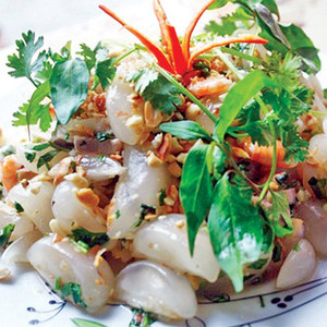 Gỏi bòn bon – món đặc sản “lạ lùng” ở xứ Quảng không phải ai cũng biết