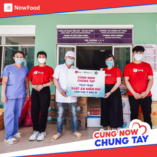 “Cùng Now chung tay” - hỗ trợ y bác sĩ nơi tuyến đầu chống dịch 