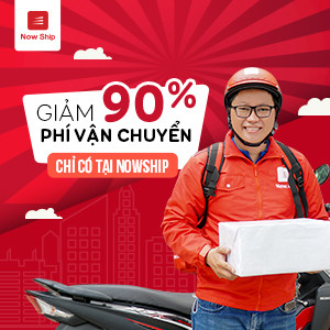 Hotdeal tháng 12: Giảm 90% phí giao hàng chỉ có tại NowShip