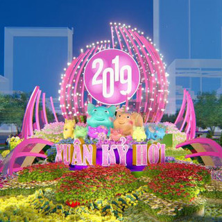 Chờ ngày check-in đường hoa xuân đón Tết Kỷ Hợi 2019 tại Đà Nẵng