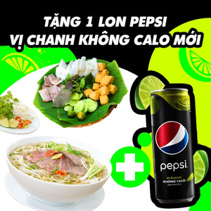 Sảng khoái tột đỉnh, Bung hết chất mình "PEPSI VỊ CHANH KHÔNG CALO MỚI" chỉ 0 ĐỒNG 