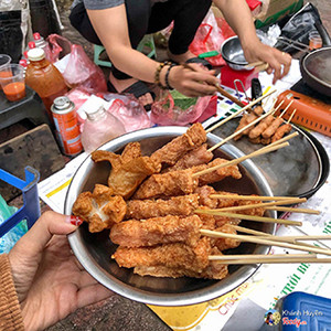 Sửng sốt trước hàng NEM CHUA RÁN 3K hot tới mức sở hữu cả hội phát cuồng trên MXH