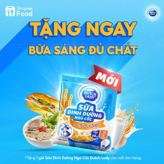 Cho bữa sáng đủ chất với quà Sữa Dinh Dưỡng Ngũ Cốc miễn phí từ Cô Gái Hà Lan