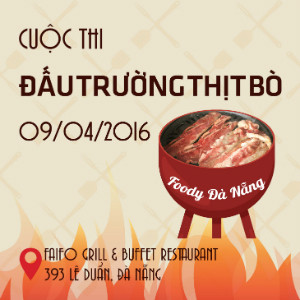 [ĐN] Vui hết nấc cùng Foody với Đấu trường thịt bò