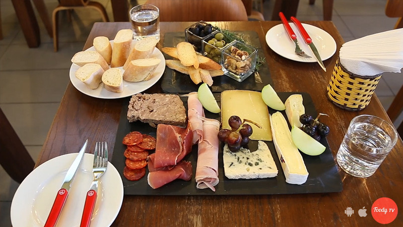 Cheese & ham platter