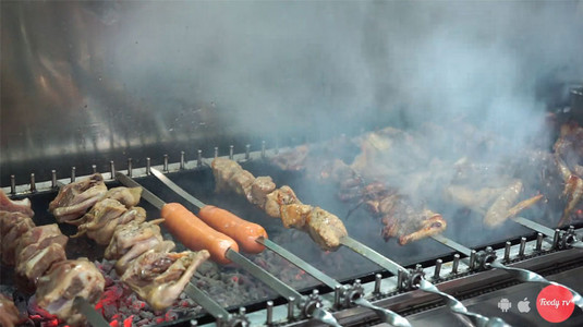 Xiên nướng BBQ kiểu Nga