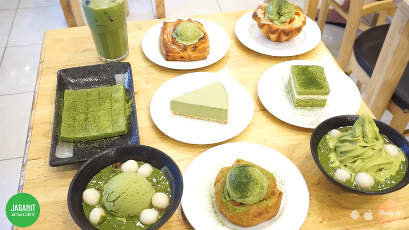 THIÊN ĐƯỜNG MATCHA VÀ BÁNH NGỌT NHẬT