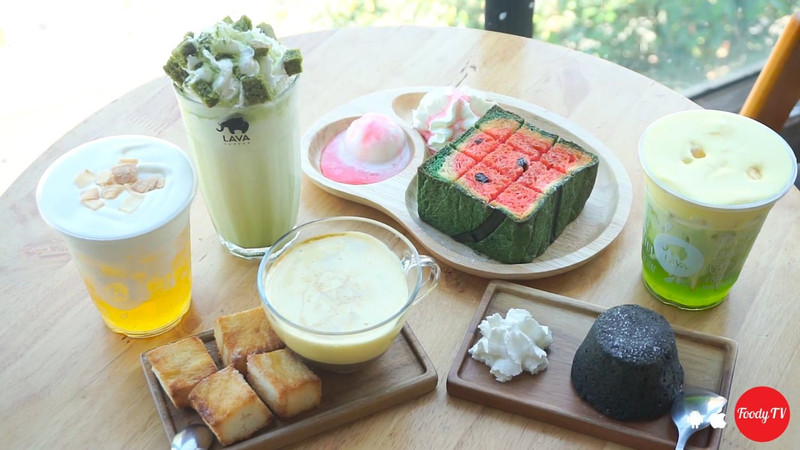 Trà bắp, trà dừa độc đáo