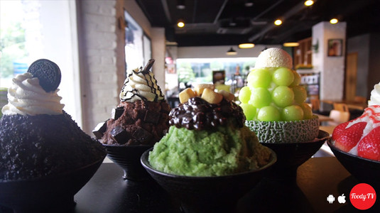 [Mát lạnh cuống họng "BINGSU DƯA LƯỚI" up size free]