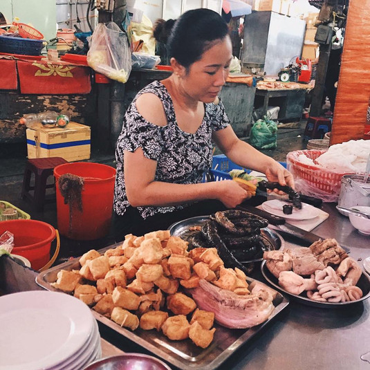 [Rủ nhau chén "BÚN ĐẬU MẮM TÔM 30K" chợ An Dương]