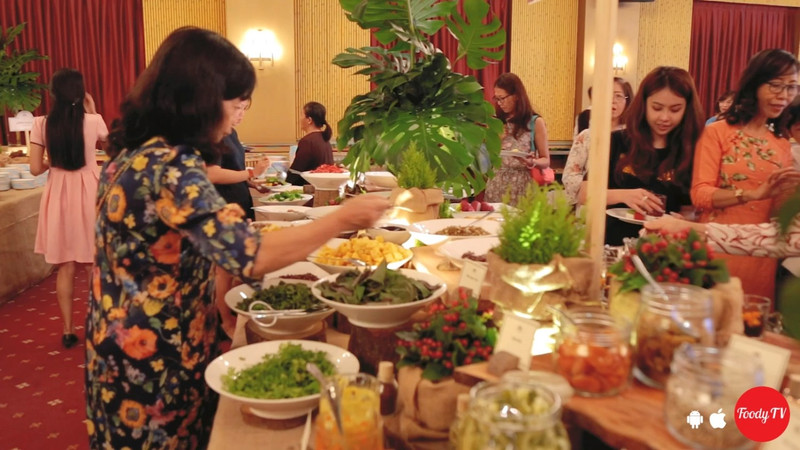 Độc đáo “BUFFET CHAY THỰC DƯỠNG” phải thử 1 lần trong đời