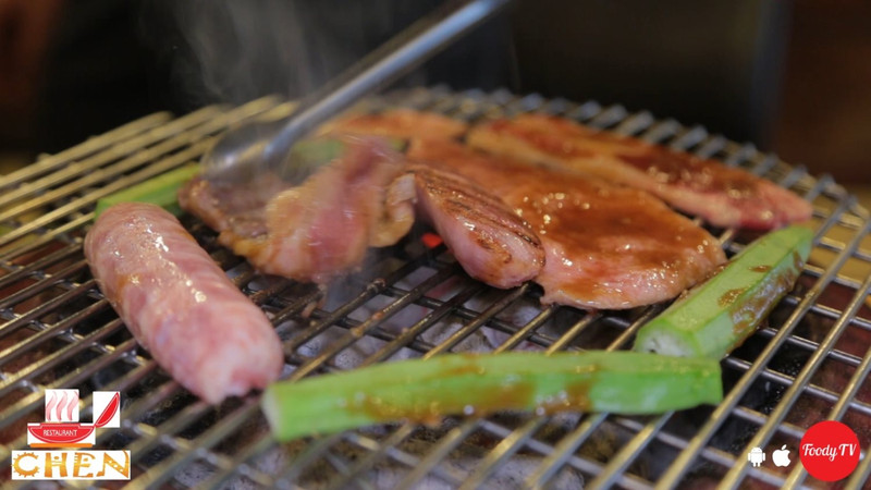 No say lai láng "BBQ NƯỚNG LẨU" free buffet dessert