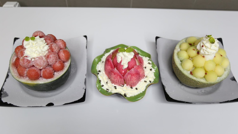 Lạ mắt món "BINGSU HOA SEN" độc nhất vô nhị 