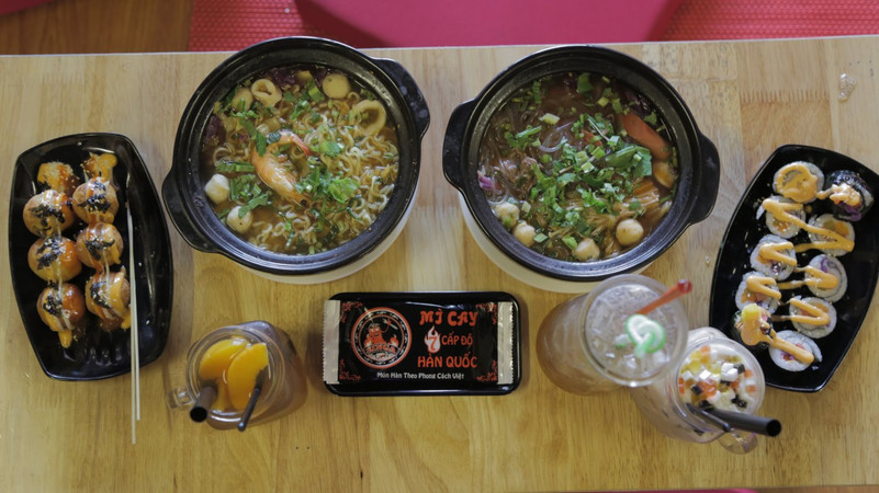 Xuýt xoa gắp thử "MIẾN CAY HÀN QUỐC" chính hiệu