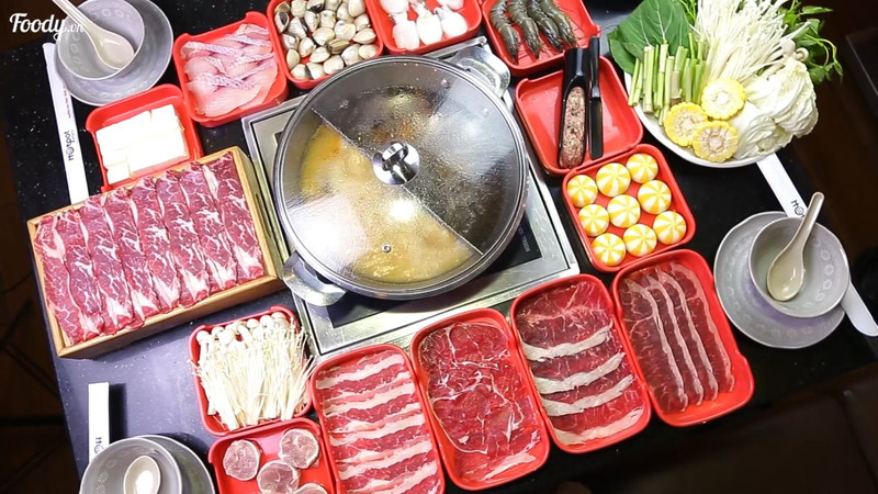 Khám phá "BUFFET LẨU 2 NGĂN" có điều hoà mát rượi bất chấp hè nóng