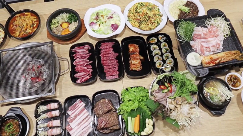 Hẹn ăn hội đồng "THỊT NƯỚNG HÀN QUỐC" nhiều combo hoành tráng