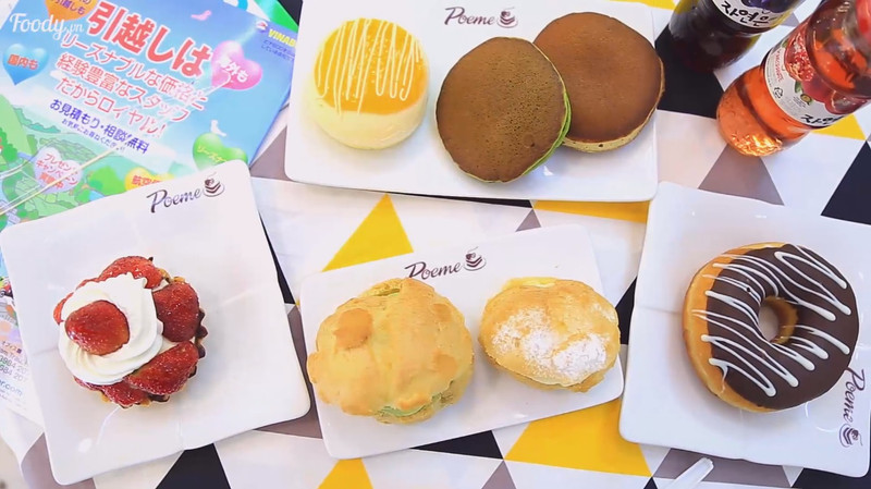 Tiệm bánh Nhật cực ngon giữa