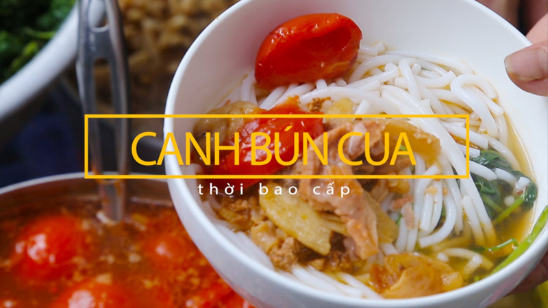 Canh bún thời bao cấp phố Hàng Bồ