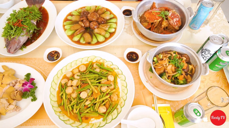 Choáng với "MENU NHÀ HÀNG TRUNG HOA" toàn món hải sản ngon, đậm đà