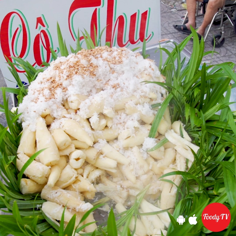 Tranh thủ trời mưa đặt ngay "KHOAI MÌ HẤP" thơm ngon chịu không thấu