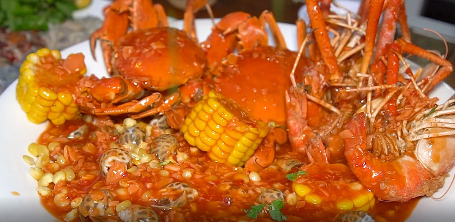 [Super ghiền "COMBO HẢI SẢN SỐT CAJUN" cay ngon thần sầu]