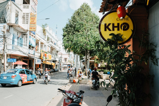 Cafe Kho view sông nước