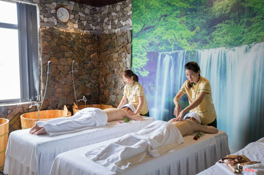 Mần đẹp chơi lễ "ĐI SPA - TẮM LÁ THUỐC DAO" thư giãn toàn thân