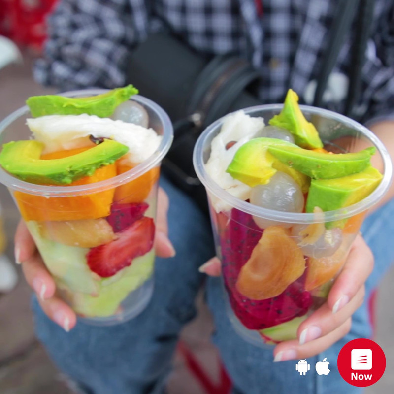 [Mát rượi mùa hè "TRÁI CÂY DẦM HÀ NỘI 20 NĂM" chỉ 15k/ly]