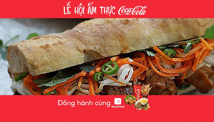 FoodFest - Bánh Mì Kẹp Thịt - Trần Thái Tông - NowFoodxCoca-Cola