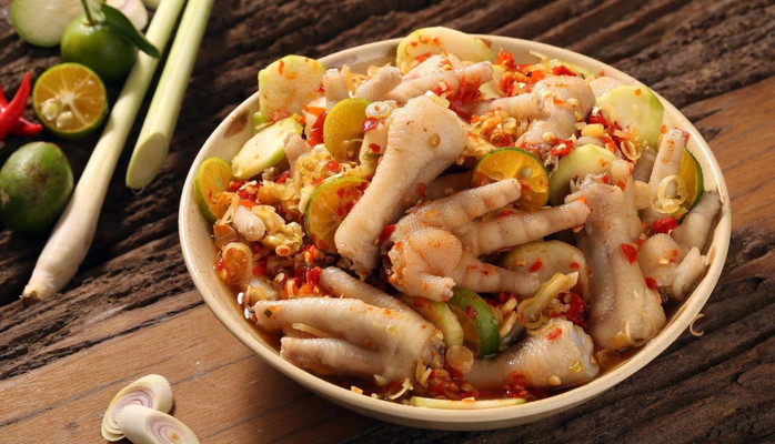 Chân Gà Sả Ớt - Shop Online
