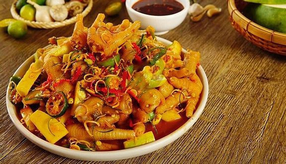 Chân Gà Sốt Thái Cu Bin