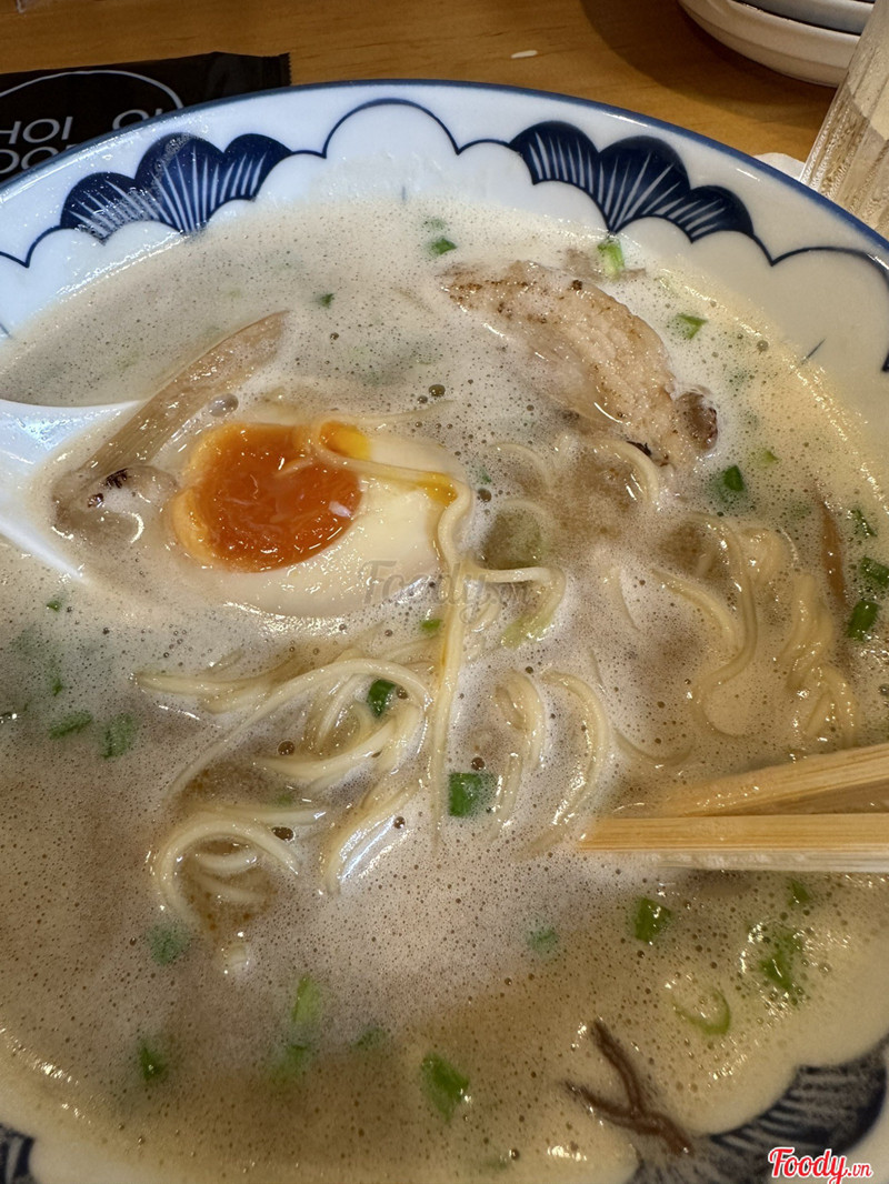 Tonkotsu Cappuccino Ramen