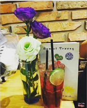 Cực kì thích món mới của quán ^^ hoa atiso hat chia 