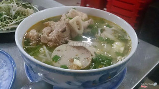 bún giò chả tô lớn