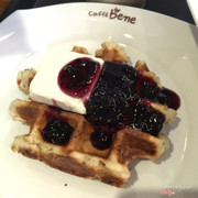 Blueberry Cream Cheese Waffle