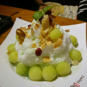 bingsu dưa lưới