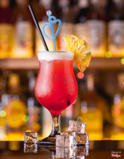 Món Cocktail Singapore Sling  