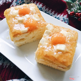 Bánh bông lan trứng muối siêu ngon