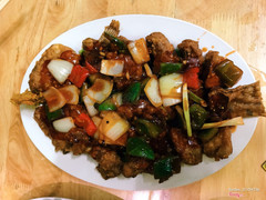 Cá điêu hồng sốt chua ngọt