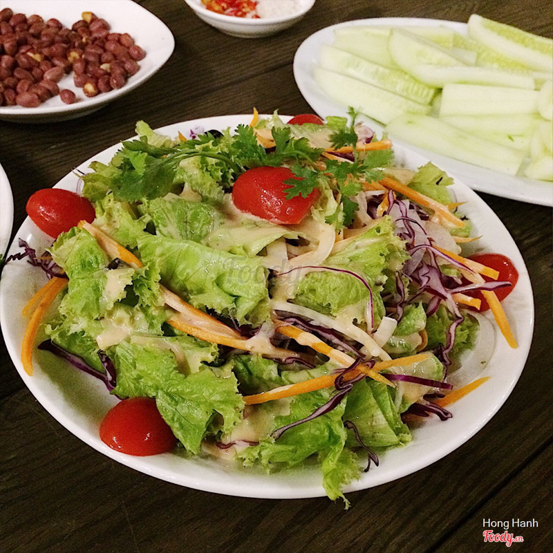 Salad rau xanh tổng hợp