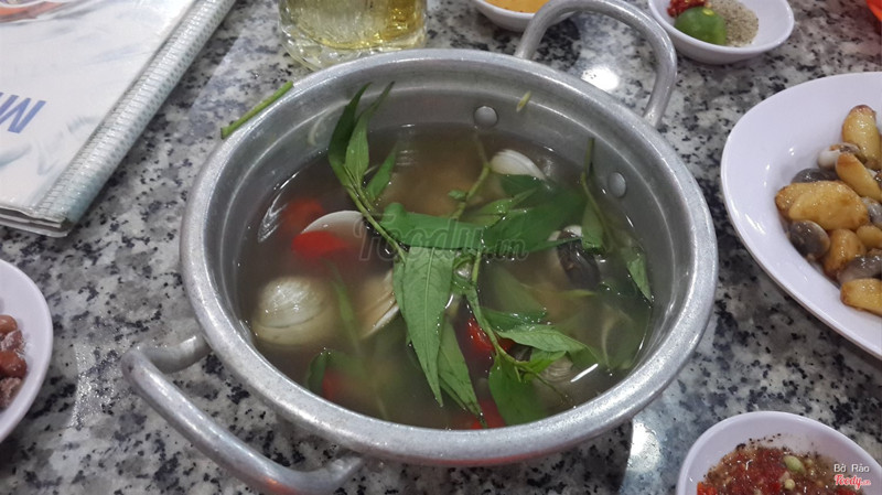 Nghêu hấp sả