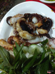 bạch tuộc nướng