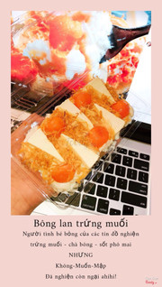 Câu chuyện về Bông Lan Trứng Muối  Giá em này chỉ 80k  1-2 người ăn nha. ❗️Order now: 0965927166