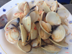 Nghêu hấp xả 30k/dĩa