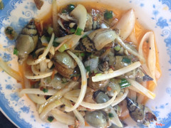 Cà na xào sate 30k/dĩa