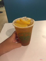 Trà đào ngon lắm nè, đào ngon nè mà rẻ nữa 😍😍